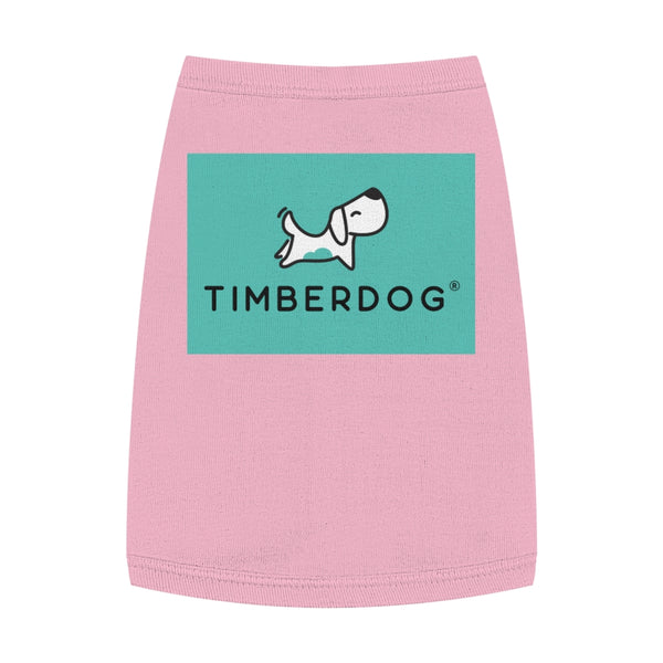Timberdog Pet Tank Top - Original Aqua Logo