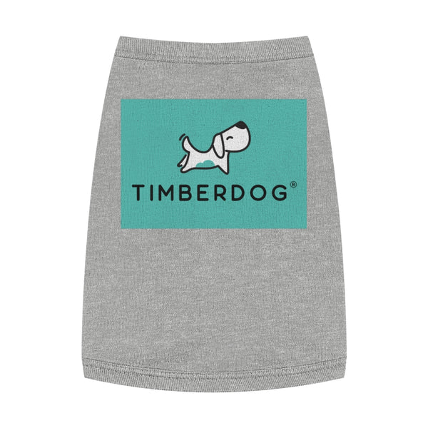 Timberdog Pet Tank Top - Original Aqua Logo