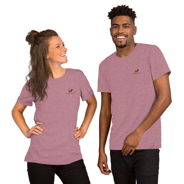 couple wearing lavender colored shirts, short sleeve t shirts mens, short sleeve t shirts womens, short sleeve t shirt